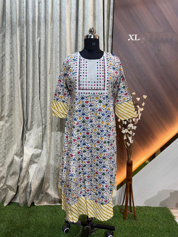 U1034 -  Anarkali Kurtis