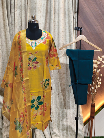 D1184 - Vatican 3pc Kurta Sets