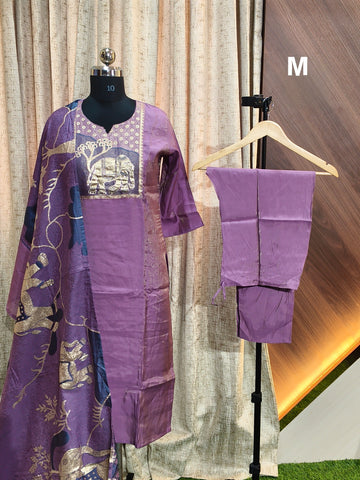 D1382 - Kurti with Pant and Dupatta