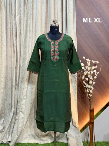 9496 - SILK KURTIS