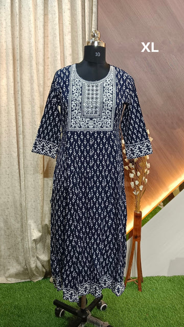 U1052 -  Anarkali Kurtis