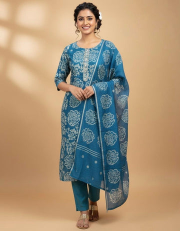 D1283 - Vatican 3pc Kurta Sets