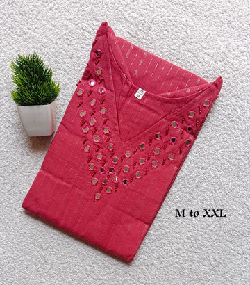 R1001  - COTTON KURTIS