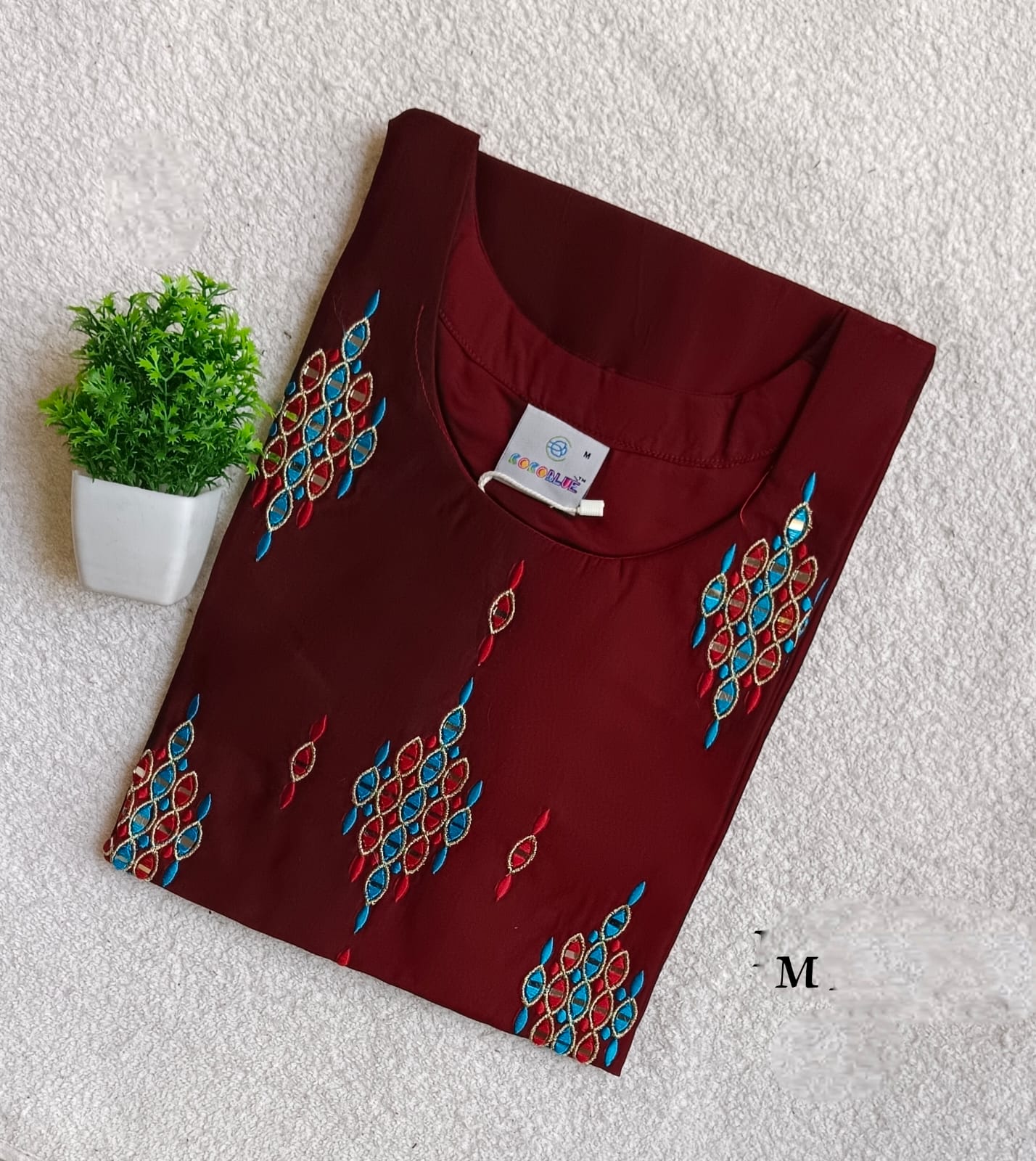 9517 - SILK KURTIS