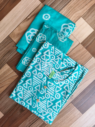 KPD017 - Cotton 3pc Kurta Set