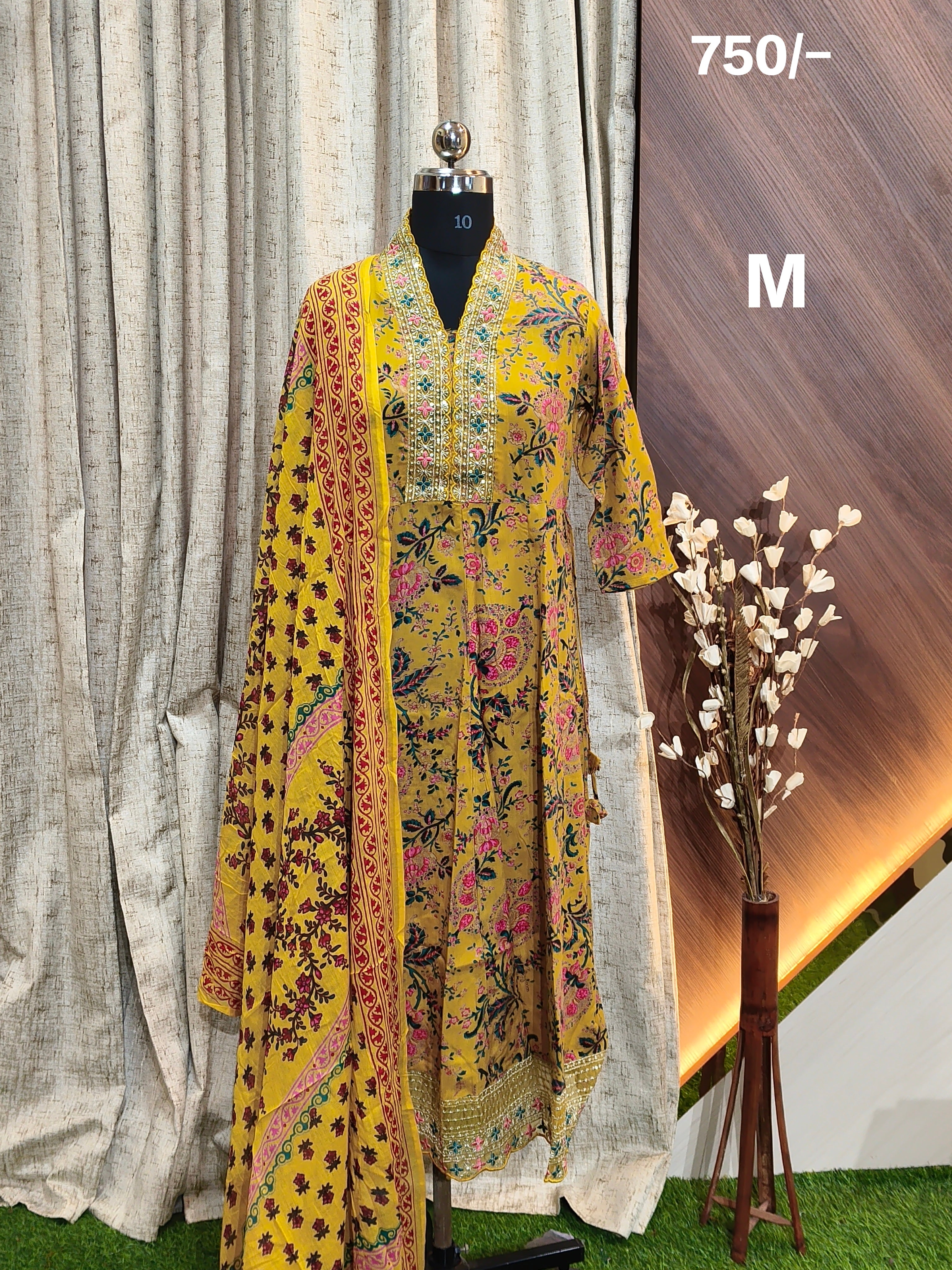 AD1023 - Anarkali kurtis with Dupatta