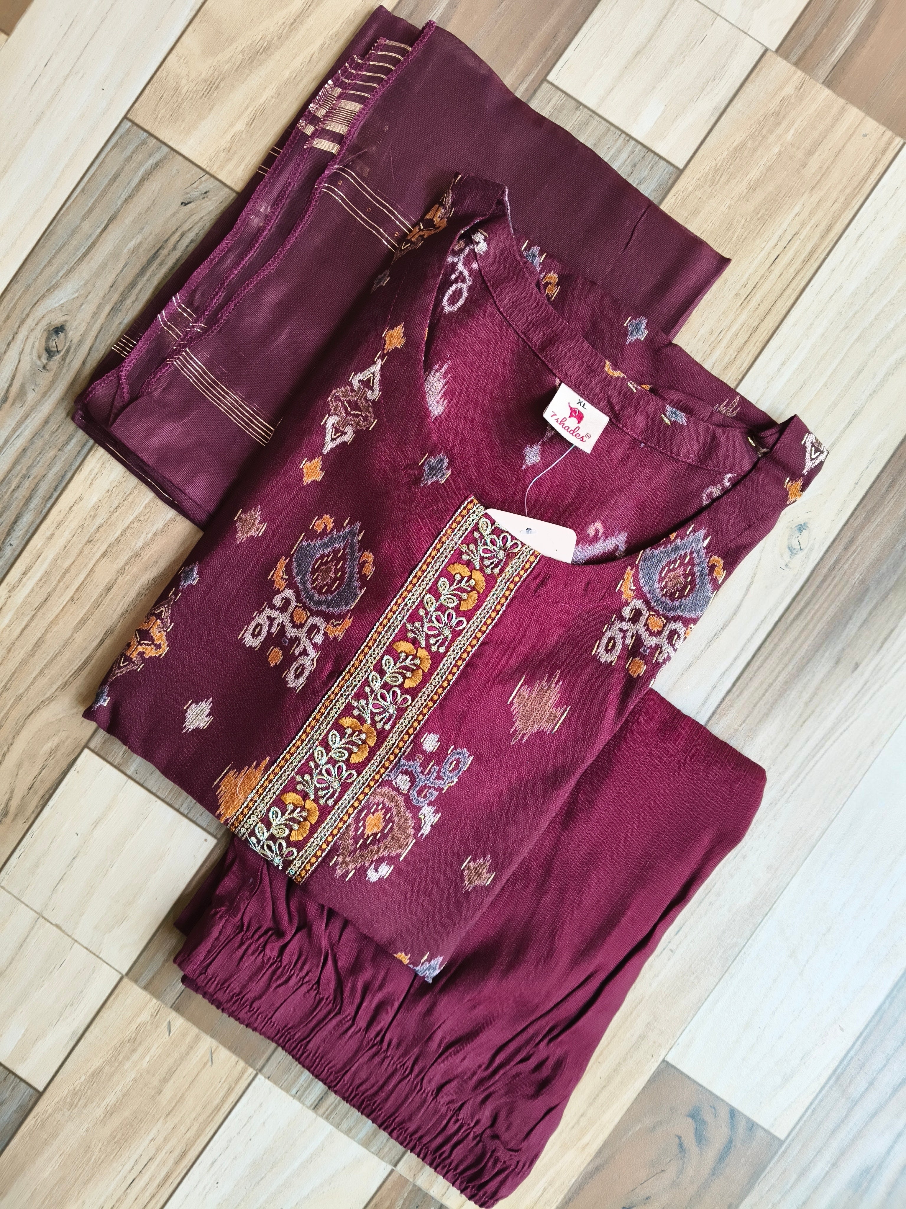 D1299 - Vatican 3pc Kurta Sets
