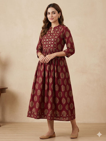 8628 -  Anarkali kurtis