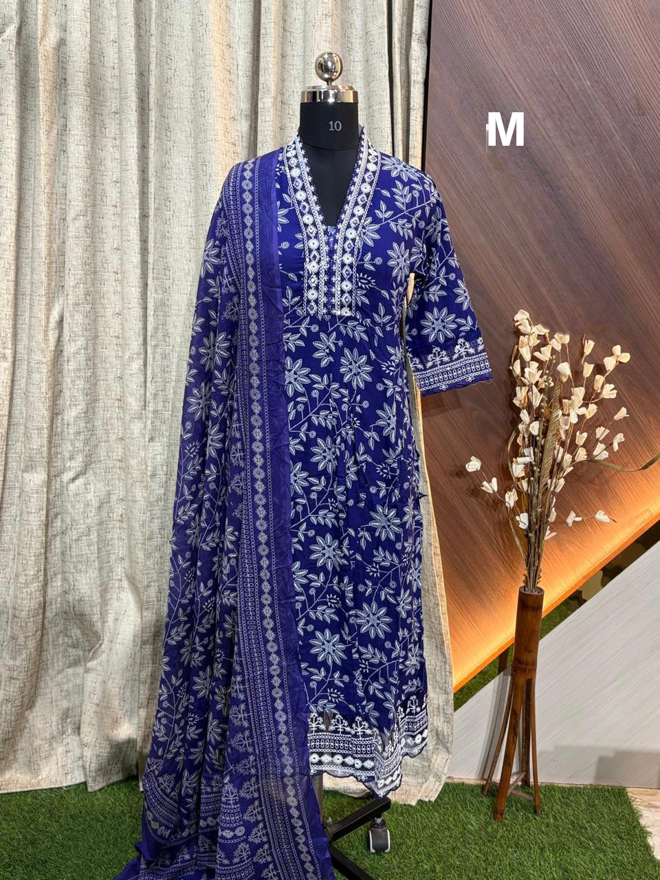 AD1005 -  Anarkali kurtis with Dupatta