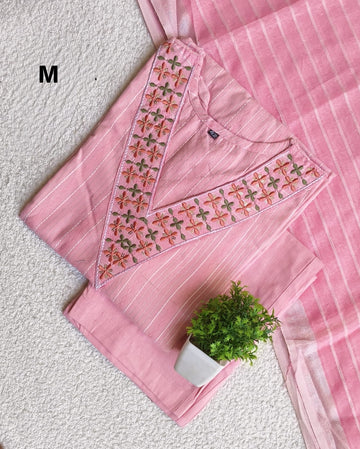 K1002 - Cotton 3pc Kurta Set
