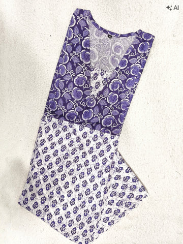 DF1048 - feeding Frock Style Nighty