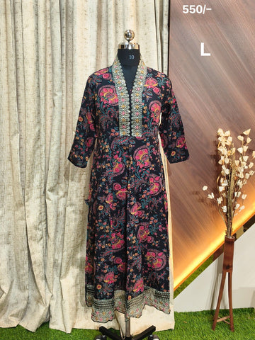 U1013 -  Anarkali Kurtis