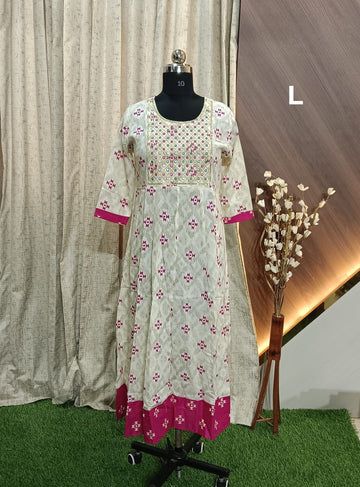 U1053 -  Anarkali Kurtis