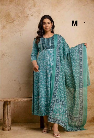 AD1033 - Anarkali kurtis with Dupatta