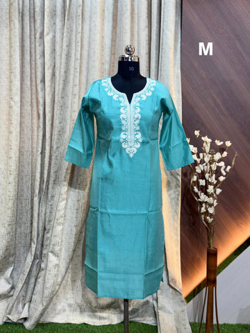 9531 - SILK KURTIS