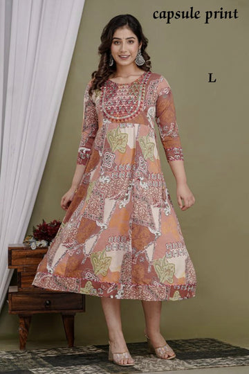 D1241 -  Anarkali Kurtis