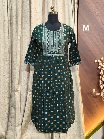 D1257 -  Anarkali Kurtis