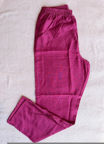 P026 - Silk Pants (silk pink)