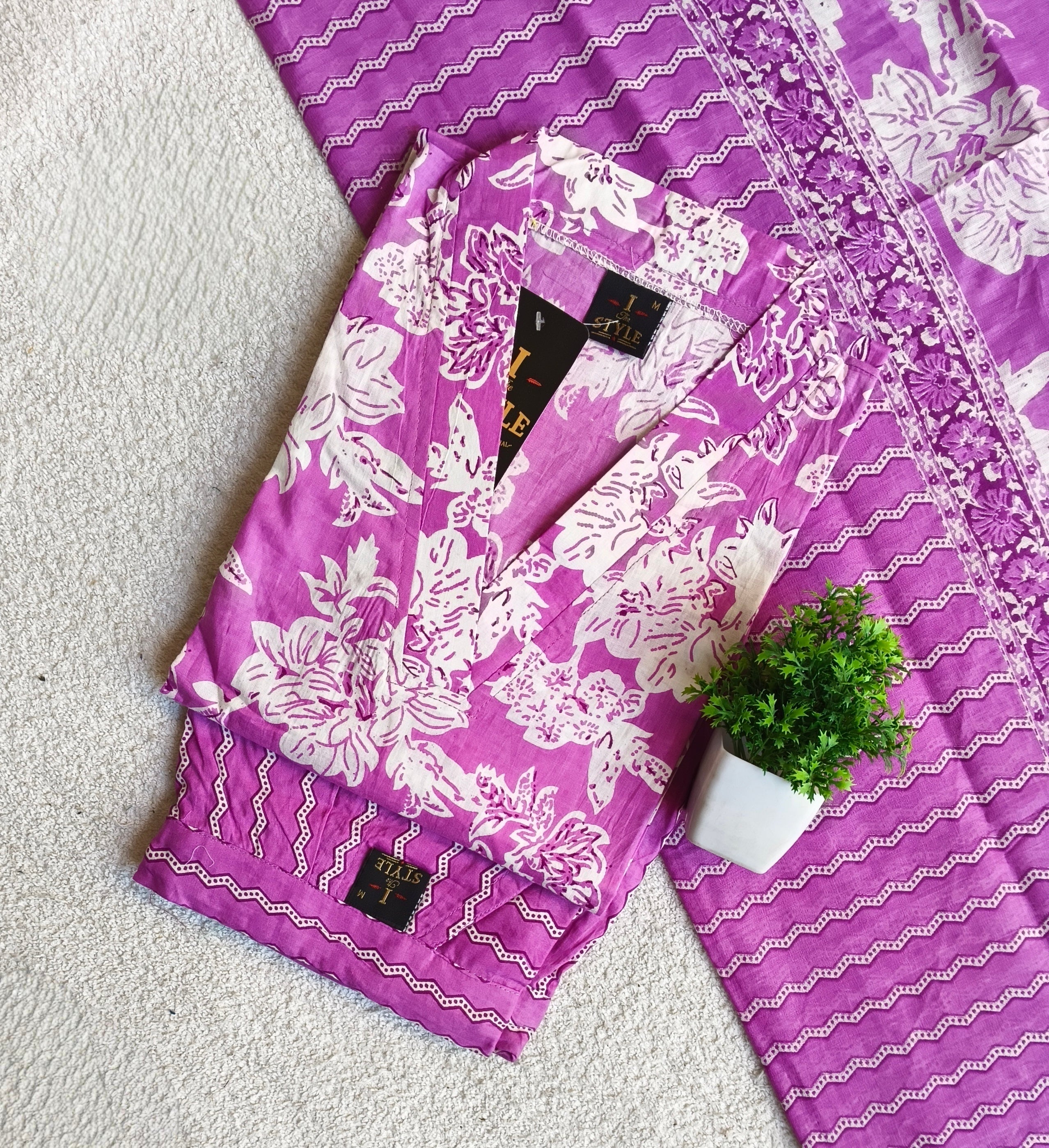 D1210 - Cotton 3pc Kurta Sets