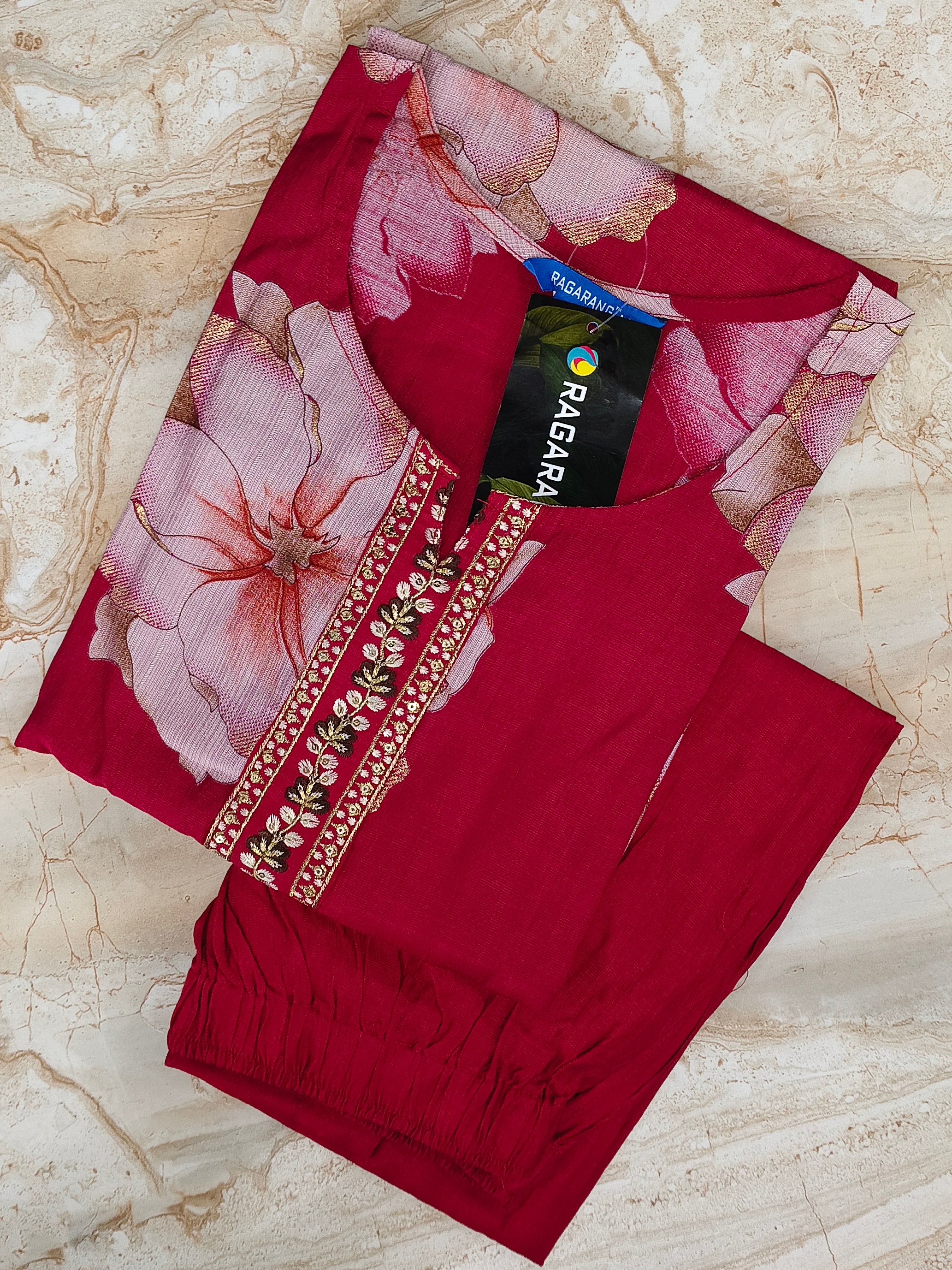 D1025 - Co-ords Vatican silk