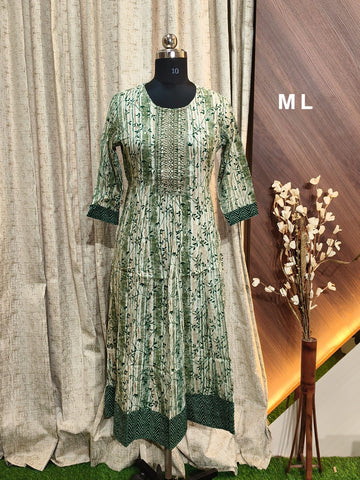 U1016 -  Anarkali Kurtis