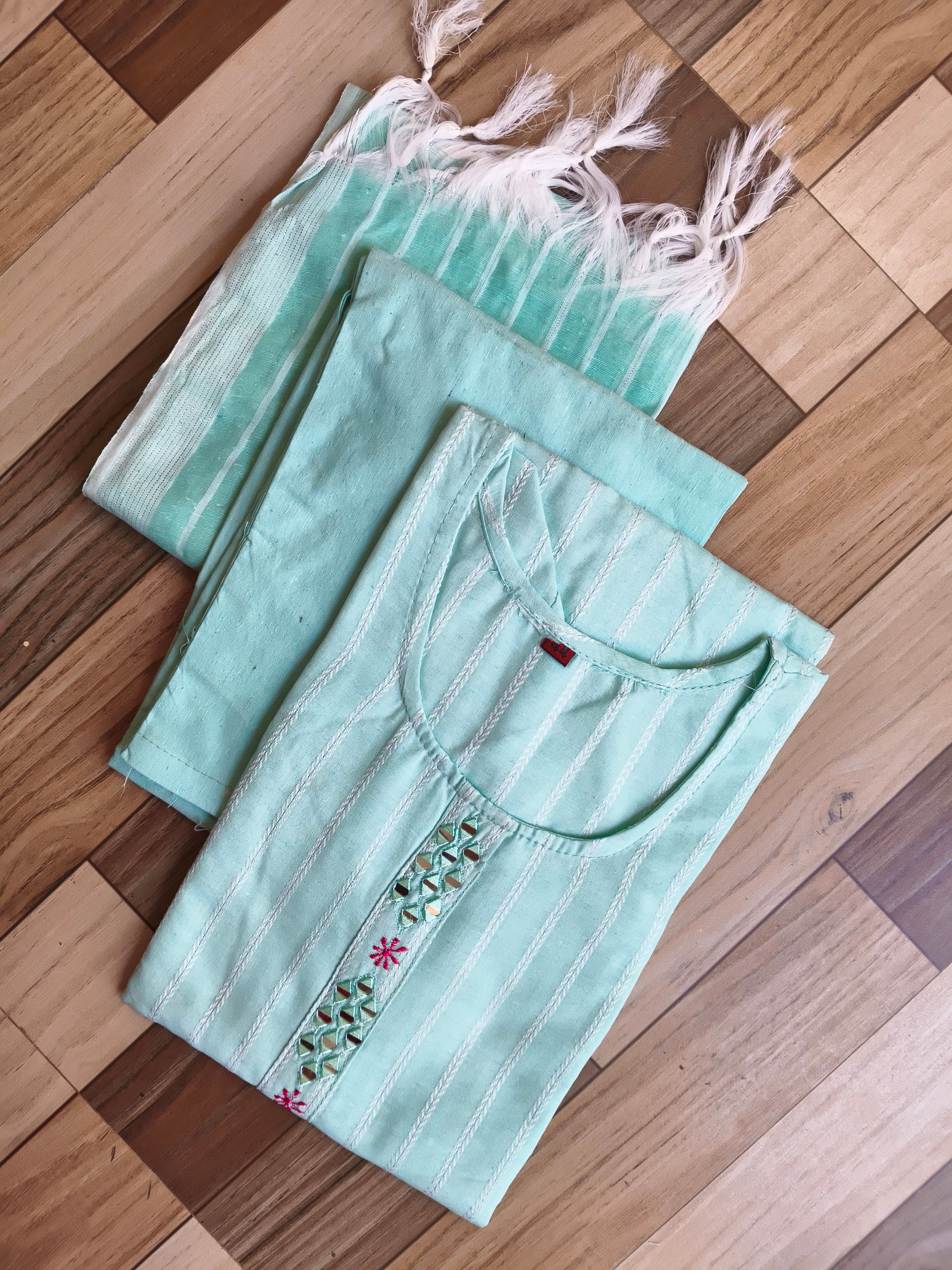 KPD04 - Cotton 3pc Kurta Set