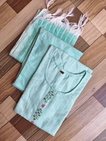 KPD04 - Cotton 3pc Kurta Set
