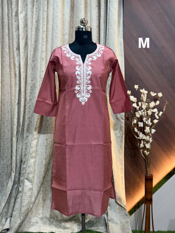 9508 - SILK KURTIS