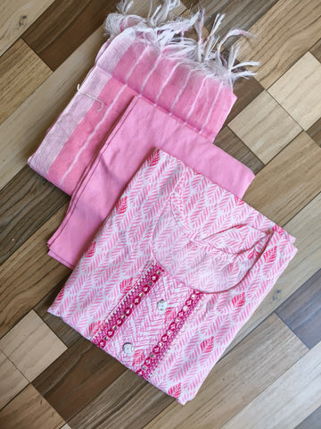 KPD03 - Cotton 3pc Kurta Set