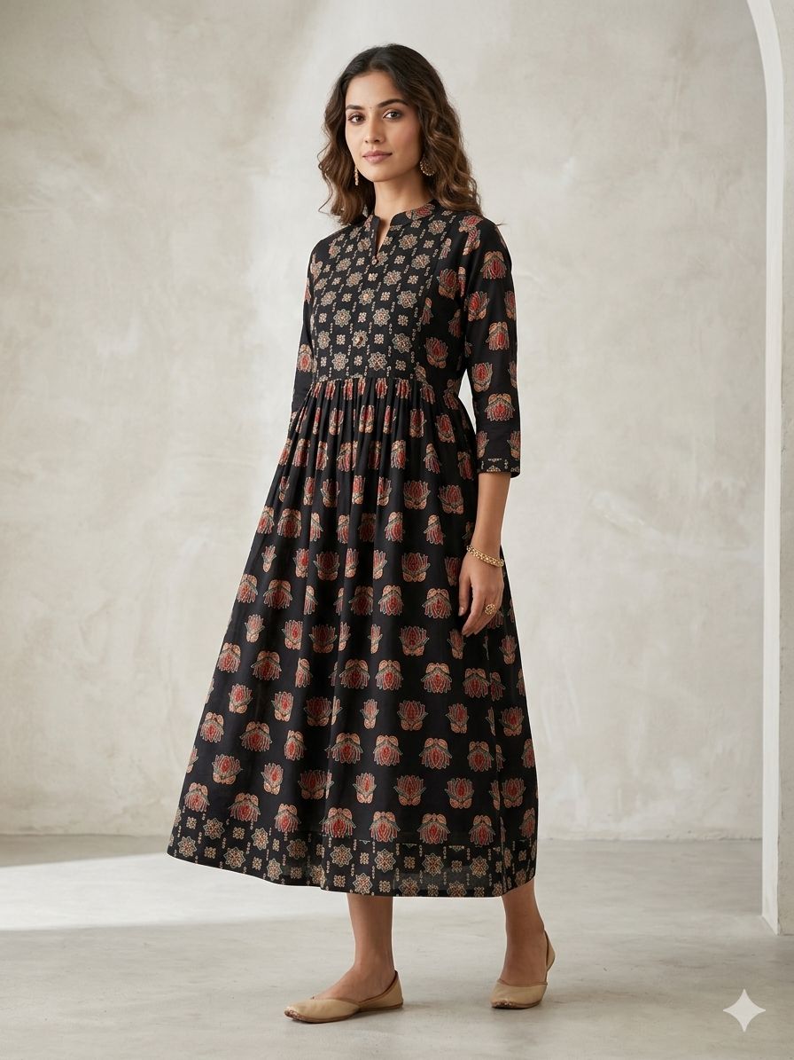 8634 -  Anarkali kurtis