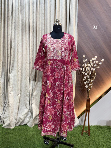 U1025 -  Anarkali Kurtis
