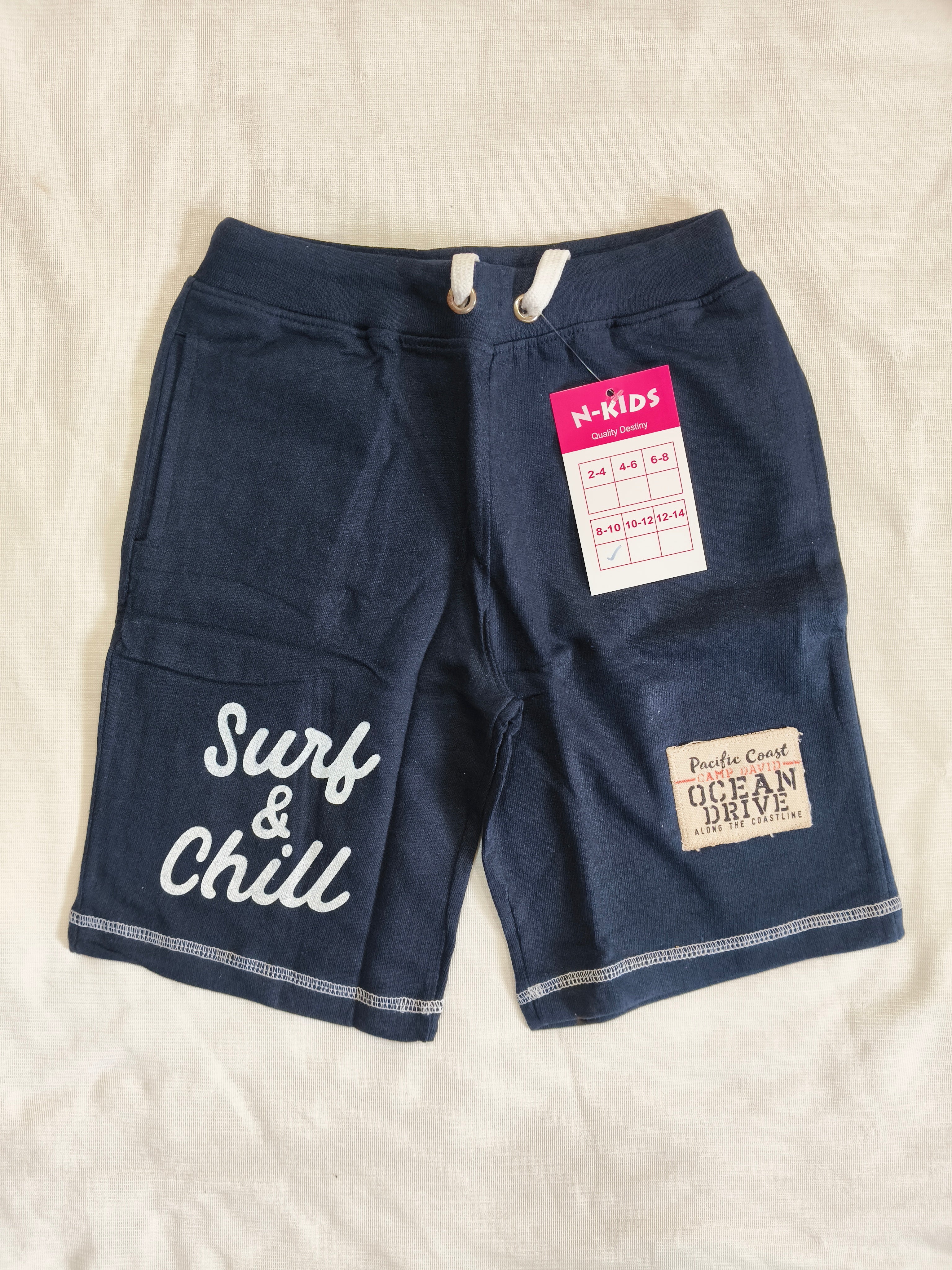 K9199 - Pant short boys kids Navy blue