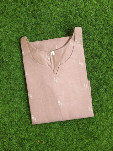 R1008  - COTTON KURTIS ( Pastel purple )