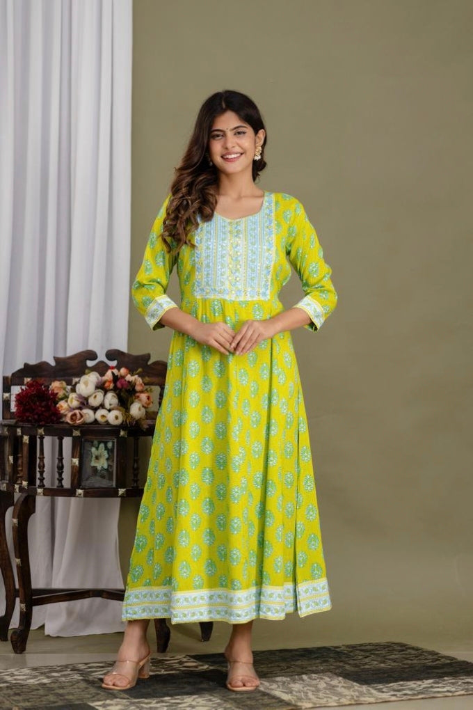 D1247 -  Anarkali Kurtis