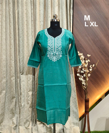 9428 - SILK KURTIS