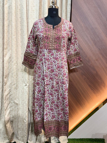 D1267 -  Anarkali Kurtis