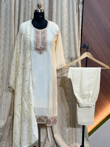 RC025 - Kurti with Pant and Dupatta 3PC