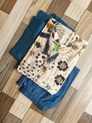 D1142 - Cotton 3pc Kurta Sets