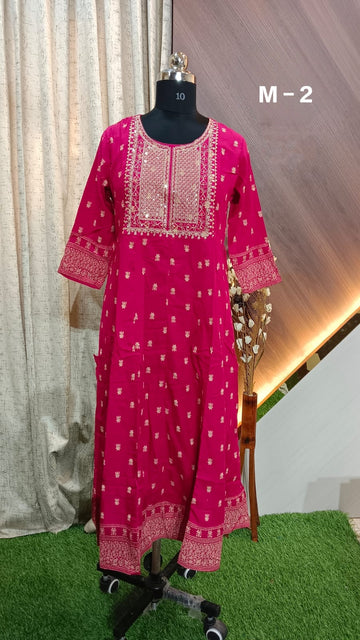 U1024 -  Anarkali Kurtis