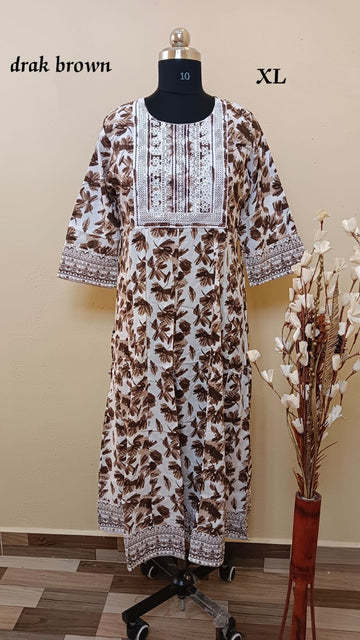 U1051 -  Anarkali Kurtis