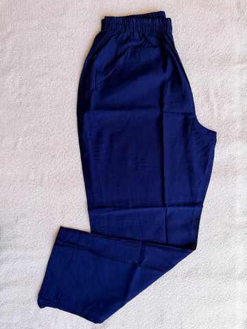 P027 - Silk Pants (Royal blue)