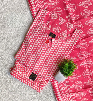 D1211 - Cotton 3pc Kurta Sets