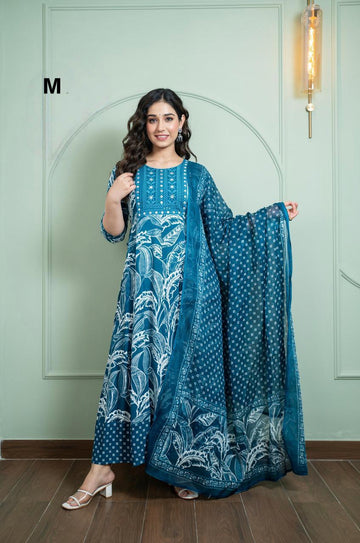 AD1026 - Anarkali kurtis with Dupatta