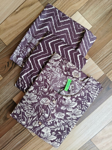 KPD014 - Cotton 3pc Kurta Set