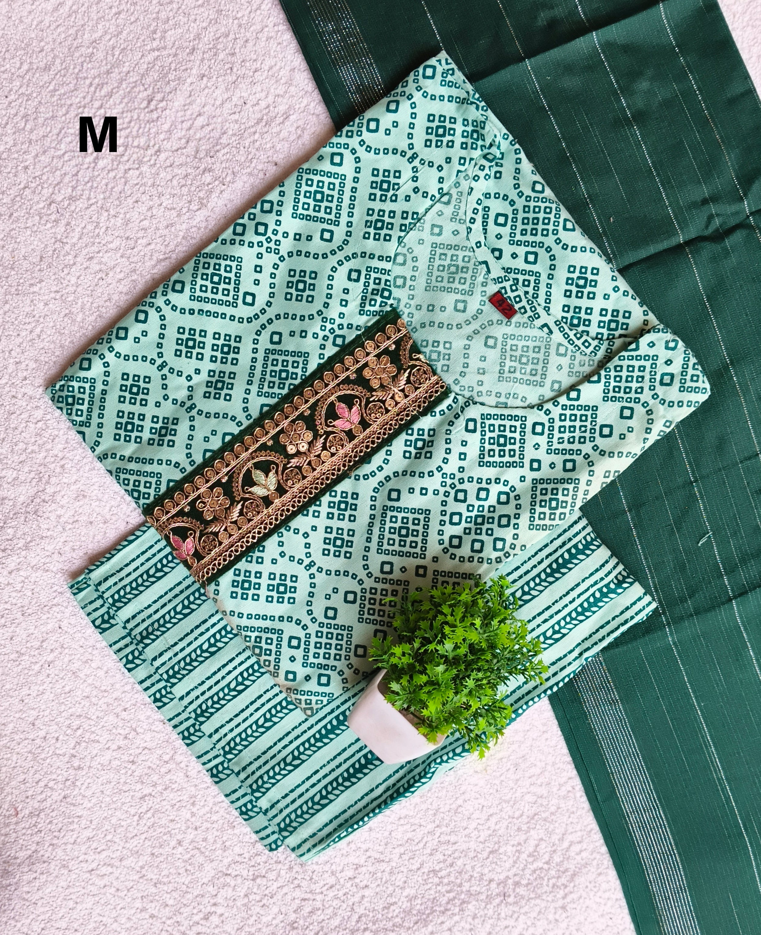 KPD09 - Cotton 3pc Kurta Set