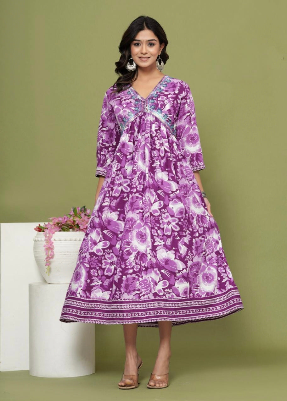 D1245 -  Anarkali Kurtis
