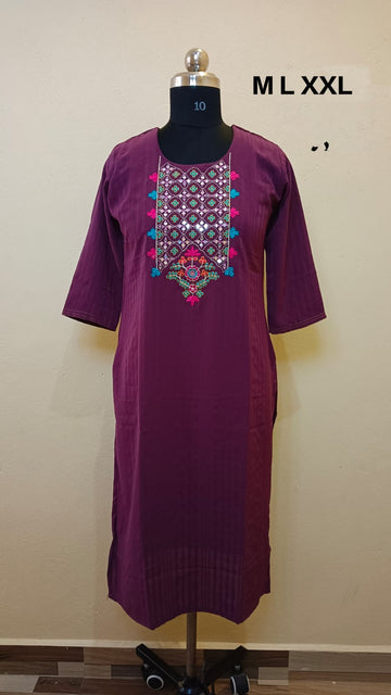 9510 - SILK KURTIS