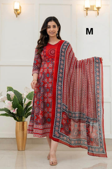 AD1045 - Anarkali kurtis with Dupatta