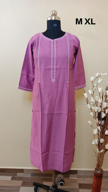 9542 - SILK KURTIS