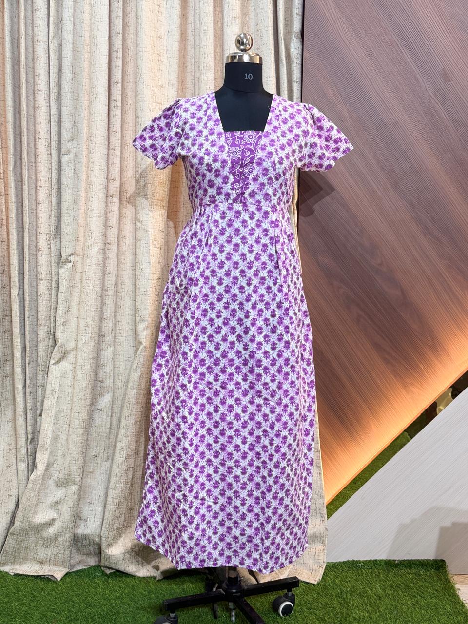 9722 - Frock Style Nighty